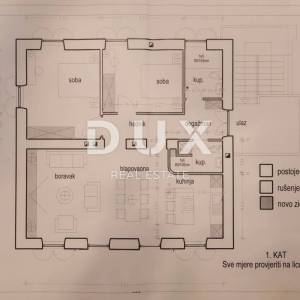 OPATIJA, VOLOSKO - stan 81 m2 s prekrasnim pogledom na more