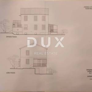 OPATIJA, VOLOSKO - stan 81m2 s pogledom na more + pripadajuća okućnica 150 m2