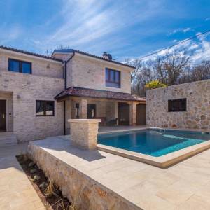 OTOK KRK – Autentična kamena vila s bazenom na mirnoj lokaciji