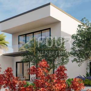 Otok Krk, Brzac, dvojna vila s bazenom