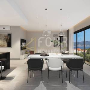 Otok Krk, Brzac, dvojna vila s bazenom