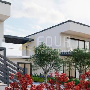 Otok Krk, Brzac, dvojna vila s bazenom