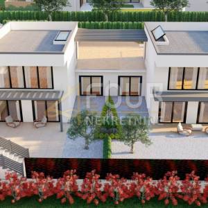 Otok Krk, Brzac, dvojna vila s bazenom