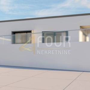 Otok Krk, Brzac, dvojna vila s bazenom