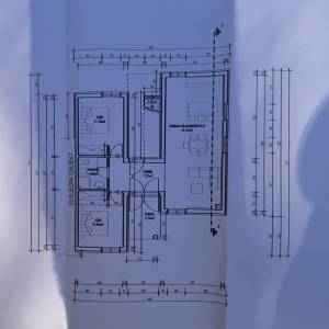 OTOK KRK, ČIŽIĆI – Dvosobni stan na 2. katu s terasom, pogledom na more i velikim open space dnevnim prostorom