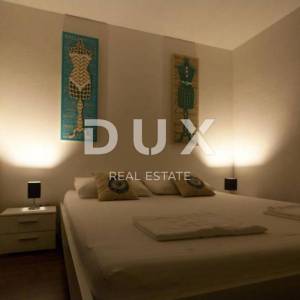 OTOK KRK, KLIMNO- apartman u villi 61m2, DB+2S, prizemlje, s prekrasnim pogledom na more i bazenom + okoliš 110m2 - S1