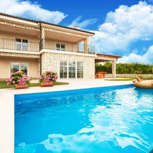 OTOK KRK - Luksuzna vila s panoramskim pogledom na more