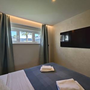 Otok Krk, Malinska - apartman u prizemlju s bazenom