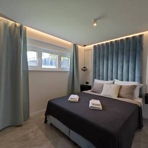 Otok Krk, Malinska - apartman u prizemlju s bazenom