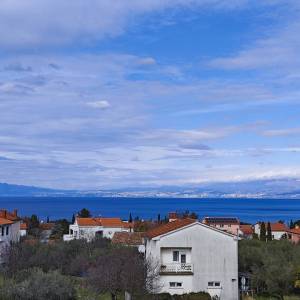 OTOK KRK, MALINSKA - Dvosobni apartman s panoramskim pogledom na more