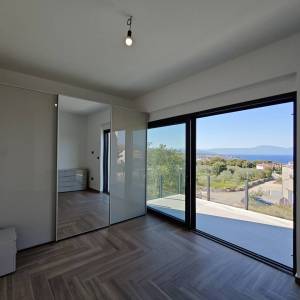 OTOK KRK, MALINSKA - Luksuzna dvojna kuća s panoramskim pogledom na more