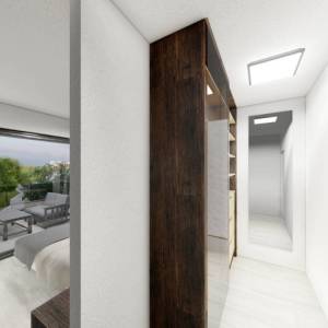 OTOK KRK, MALINSKA - Moderna kuća s bazenom, pogledom na more i garažom