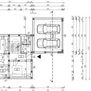 OTOK KRK, MALINSKA - Moderna kuća s bazenom, pogledom na more i garažom
