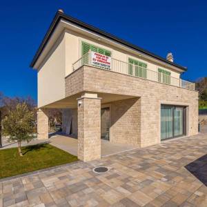 OTOK KRK, MALINSKA - Rustikalna villa s bazenom i pogledom na more