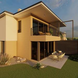 OTOK KRK, MALINSKA -  Zemljište s građevinskom dozvolom