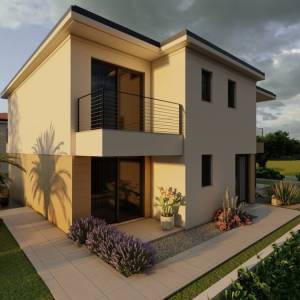 OTOK KRK, MALINSKA -  Zemljište s građevinskom dozvolom