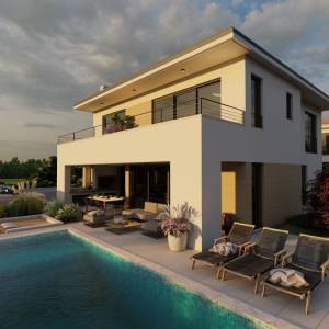 OTOK KRK, MALINSKA -  Zemljište s građevinskom dozvolom