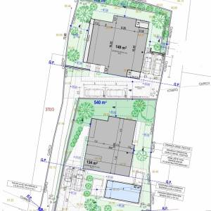 OTOK KRK, MALINSKA -  Zemljište s građevinskom dozvolom