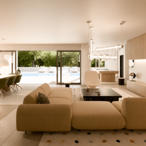 Otok Krk - Moderna vila s pogledom na more