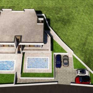 OTOK KRK, okolica grada Krka - Građevinsko zemljište s pogledom na more