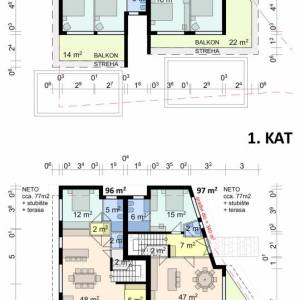 OTOK KRK, okolica grada Krka - Građevinsko zemljište s pogledom na more