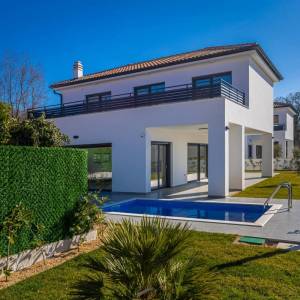 OTOK KRK, okolica Malinske - Luksuzna vila s bazenom i pogledom na more