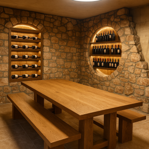 OTOK KRK, RISIKA - Luksuzna kuća s bazenom na osami