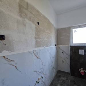 OTOK KRK, RISIKA - Novogradnja! Prostrana dvojna kamena kuća s bazenom