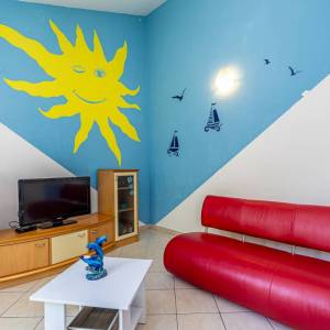 OTOK KRK, ŠILO - Jednosobni apartman s dnevnim boravkom