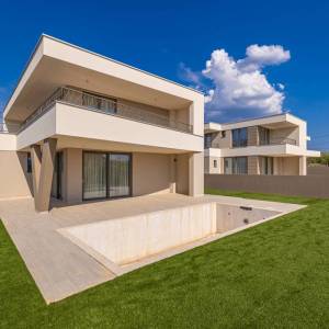 OTOK KRK, šire područje grada Krka - Luksuzna vila modernog dizajna