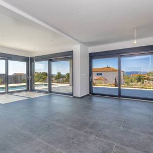 OTOK KRK, šire područje grada Krka - Luksuzna vila s pogledom na more