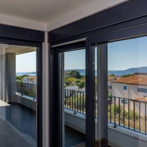 OTOK KRK, šire područje grada Krka - Luksuzna vila s pogledom na more