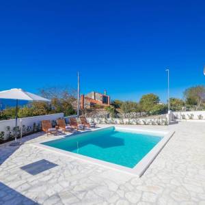 OTOK KRK, ŠOTOVENTO - Kuća s bazenom i pogledom na more