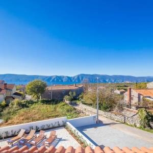 OTOK KRK, ŠOTOVENTO - Kuća s bazenom i pogledom na more