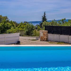 OTOK KRK, Šotovento - Luksuzna moderna vila s bazenom i pogledom na more 