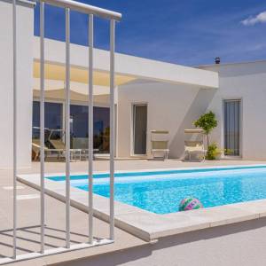 OTOK KRK, Šotovento - Luksuzna moderna vila s bazenom i pogledom na more 