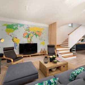 OTOK KRK, unutrašnjost otoka - Luksuzna kuća s bazenom