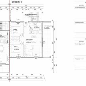 OTOK KRK, uvala Soline - Apartman na prvom katu
