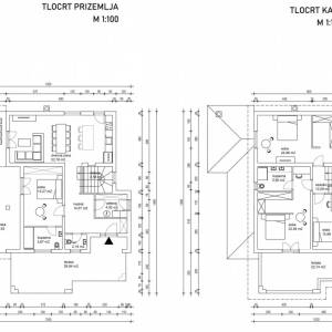 OTOK KRK - Vila s bazenom na mirnoj lokaciji s pogledom na more