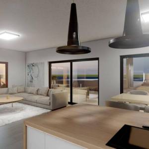 OTOK KRK, VRBNIK - Luksuzni apartman s bazenom 