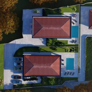 OTOK KRK, VRBNIK - Luksuzni apartman s bazenom 