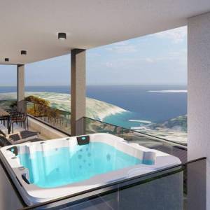 OTOK KRK, VRBNIK - Luksuzni apartman na prvom katu