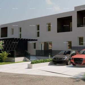 POREČ - Moderna dvojna kuća s vlastitim zelenilom (Kuća B)