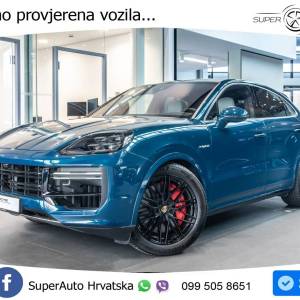 Porsche Cayenne Coupe Turbo 4.0 E-Hybrid 740 KS, ZRAČNI+ACC+360+GR SJED+LED+HEAD