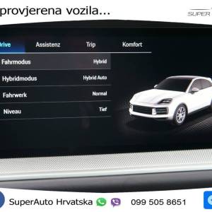 Porsche Cayenne E-Hybrid 3.0 470 KS, ZRAČ+PANO+360°+ACC+GR SJED+KEY+VIRT+LANE