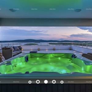 Predivna vila sa pogledom na more. Pomer.