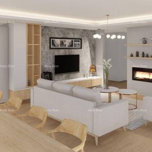 Prekrasna  moderna samostojeća kuća u Kanfanaru