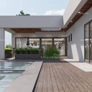 Prekrasna  moderna samostojeća kuća u Kanfanaru