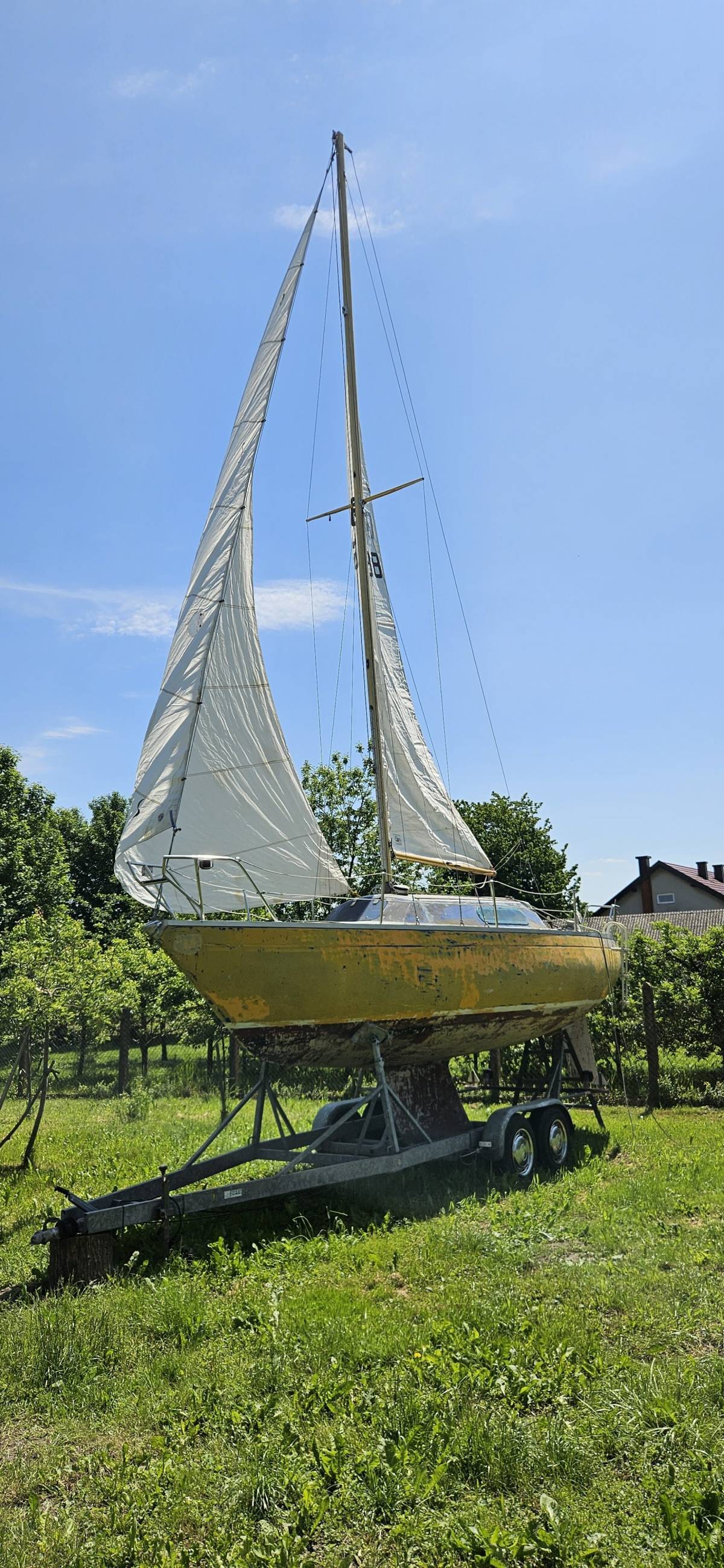 PRIKOLICA ZA JEDRILICU/BRODICU, HARBECK, registrirana 04/26, bt2000
