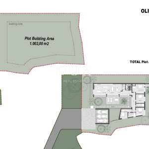 PRIMOŠTEN- Građevinsko zemljište s lokacijskom dozvolom+ poljoprivredni dio! 